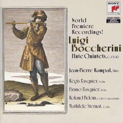 Boccherini flute quintets - flute,