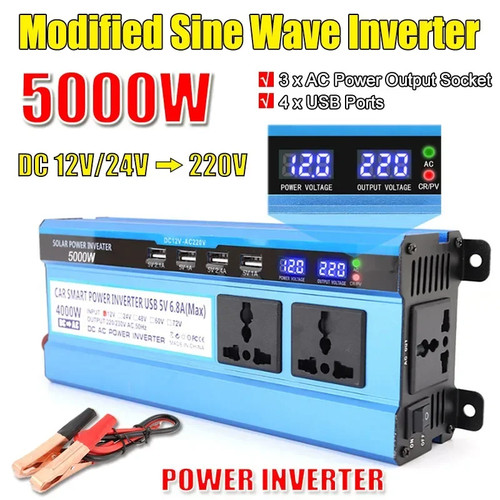 Inverter5000w 12v 24v 220v - inverter5000w, 12v/24v→220v