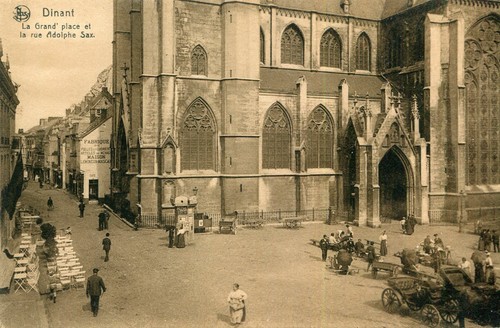 Carte belgique dinant - belgique,