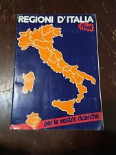 Album Figurine Incompleto Regioni d'Italia 1981