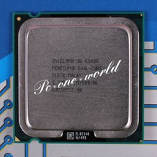 100% OK SLGTK Pentium Dual-Core E5400 2,7 GHz Processore CPU #W1