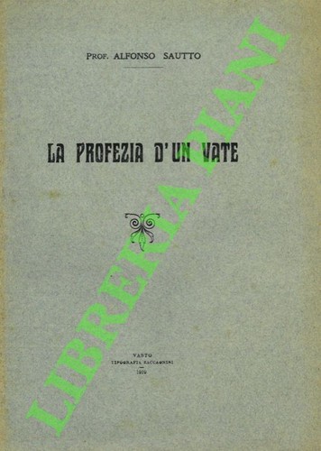 Sautto alfonso la profezia - sautto,