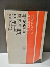 TEOREMI E PROBLEMI DELL'ANALISI FUNZIONALE KIRILLOV GVISIANI EDIZIONI MIR 1983
