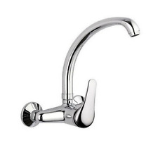 Miscelatore Rubinetto A Parete Monocomando Cucina Lavabo a canna alta 69411