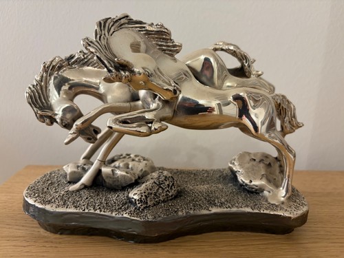 Scultura cavalli ottaviani - cavalli,
