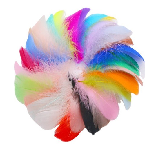 50pcs small fluffy swan - 50pcs,