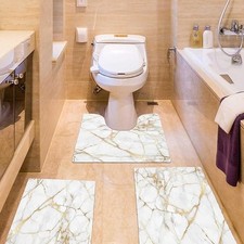 Tappeti Bagno in Marmo, Set