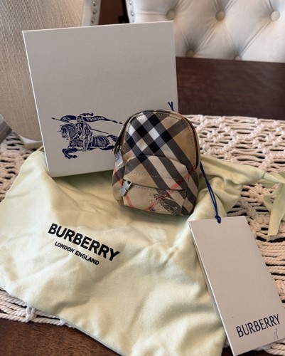 Burberry check mini zaino - check,