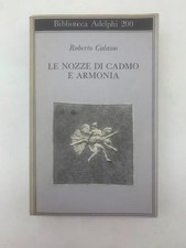 Le nozze di CAdmo e armonia