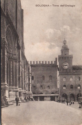 Bologna torre dell orologio - bologna, dell'orologio