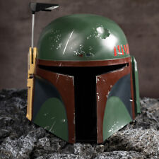 SW Boba Fett Helmet The Book of Boba Fett Cosplay Props Halloween Resin Replica