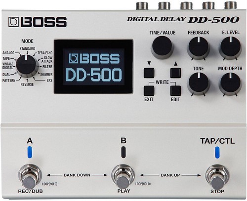 Boss 500 pedale - dd-500, digitale