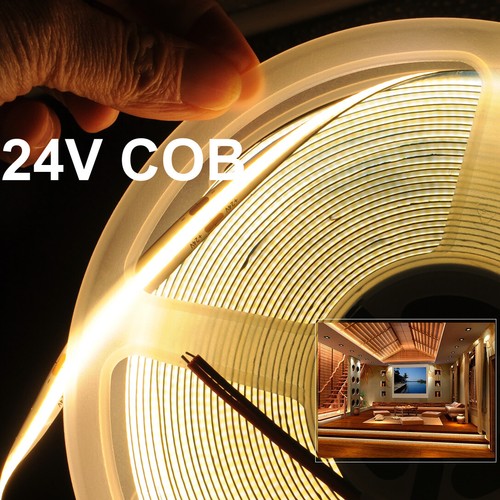 Striscia led dc24v 10m cob - striscia,