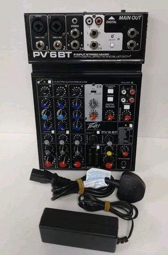 Peavey mixer bluetooth - pv, 6