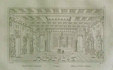 1835 napoli pompei vista casa - 1835:napoli,pompei-vista,