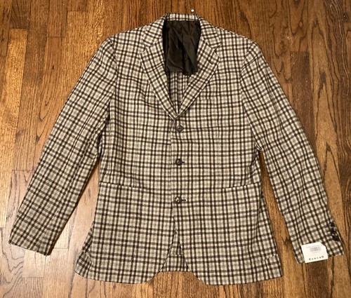 Blazer caruso uomo 38r plaid - uomo,