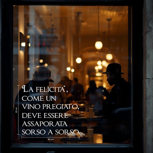 Adesivi enoteca vetrine - adesivi,