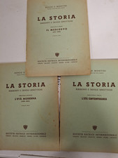 LA STORIA riassunti e tavole