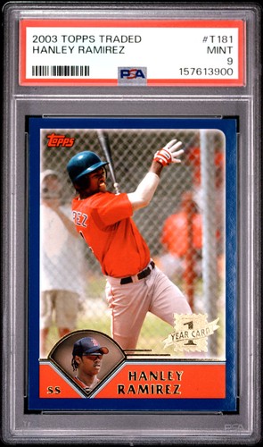 2003 topps traded t181 hanley - topps,