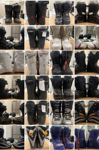 Snowboard boots laced and - snowboard, boas