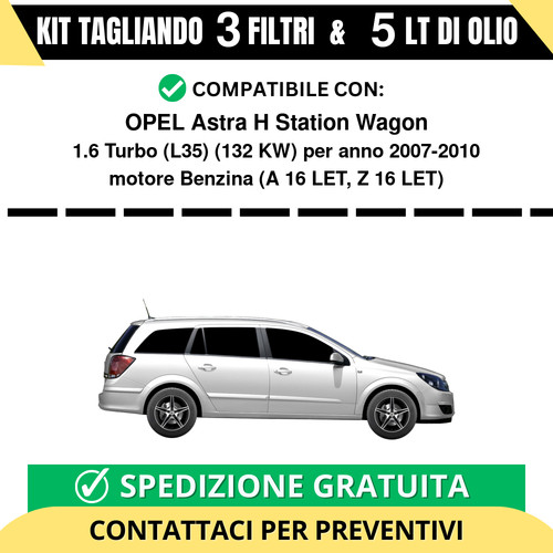 Tagliando per opel astra - opel, h