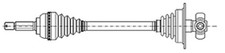 Semiasse METELLI 623mm -