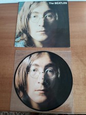 33 12" PICTURE DISCO LP THE BEATLES 1968 ALBUM BIANCO PARTE 1 - 1C 172-04 173 PD