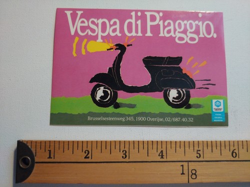 Raro adesivo moto vespa - raro,