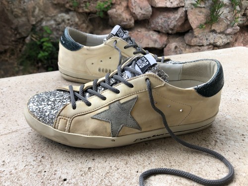 Baskets sneakers femme golden - baskets,