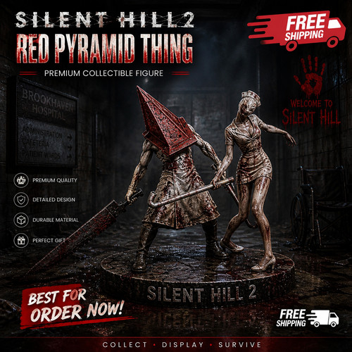 Silent hill red pyeamid - red,