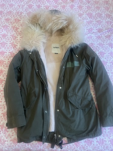 Parka yves salomon verde - yves,
