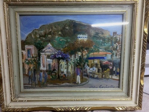 Dipinto olio tavolozza - ad, su