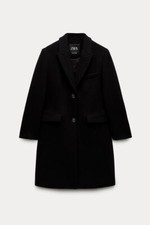ZARA WOOL MENSWEAR-STYLE COAT
