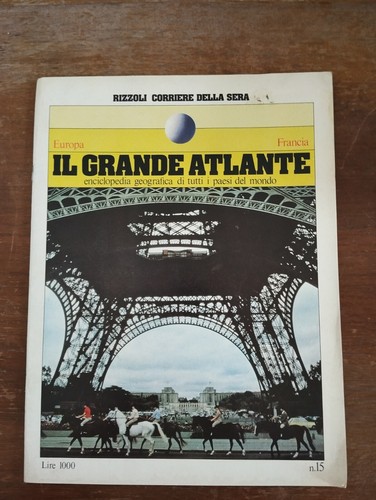 Fascicolo grande atlante - fascicolo, "il