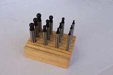 Imbottitore acciaio set 12 pezzi orafo orefice orologi