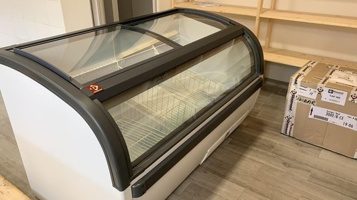 Banco frigo 2 congelatori - +,