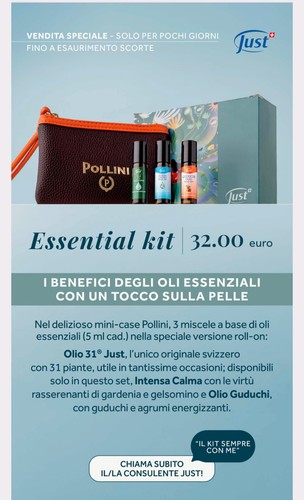 Just kit oli essenziali - essenziali, set