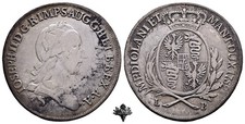 MILANO Mezzo scudo 1782 RARO Giuseppe II d'Asburgo-Lorena ARGENTO