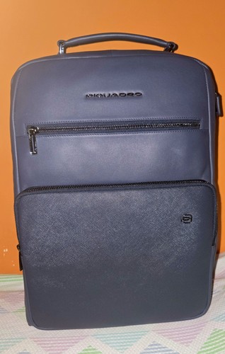 Piquadro blu zaino grande - piquadro,
