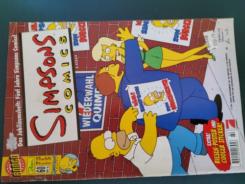 Simpsons comics okt 2001 - simpsons,