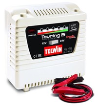 Caricabatterie controllo elettronico carica batteria TELWIN Touring 15
