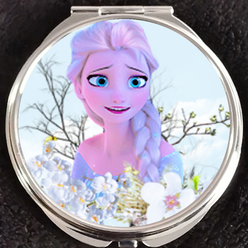 Specchio compatto queen elsa - compatto,