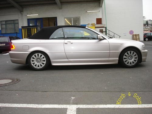 Bmw e46 cabrio - bmw, capote