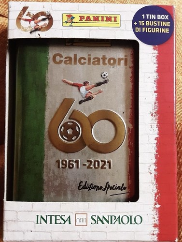 Tin box calciatori panini 2020 - tin,