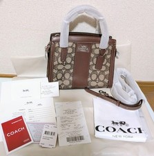 Borsa Coach firmata jacquard CT766 Andrea Carriol