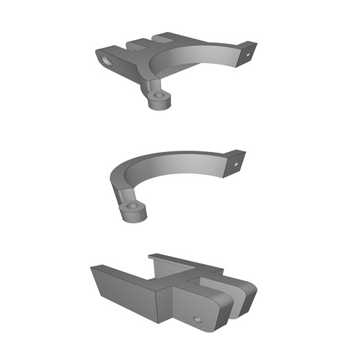 Supporto staffa lnb per - staffa,