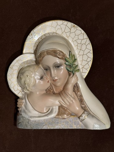 Madonna con bimbo firmata - bimbo, igni