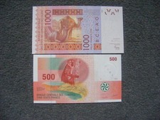 B458 Banconote Stati Africa