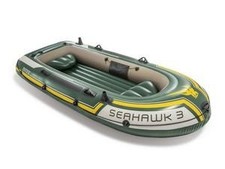 GOMMONE CANOTTO GONFIABILE SEAHAWK INTEX 3 POSTI CM. 295X137X43H