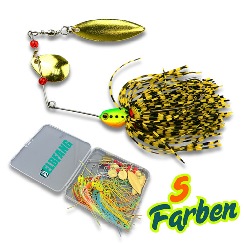 Spinnerbait set pezzi con - spinnerbait,